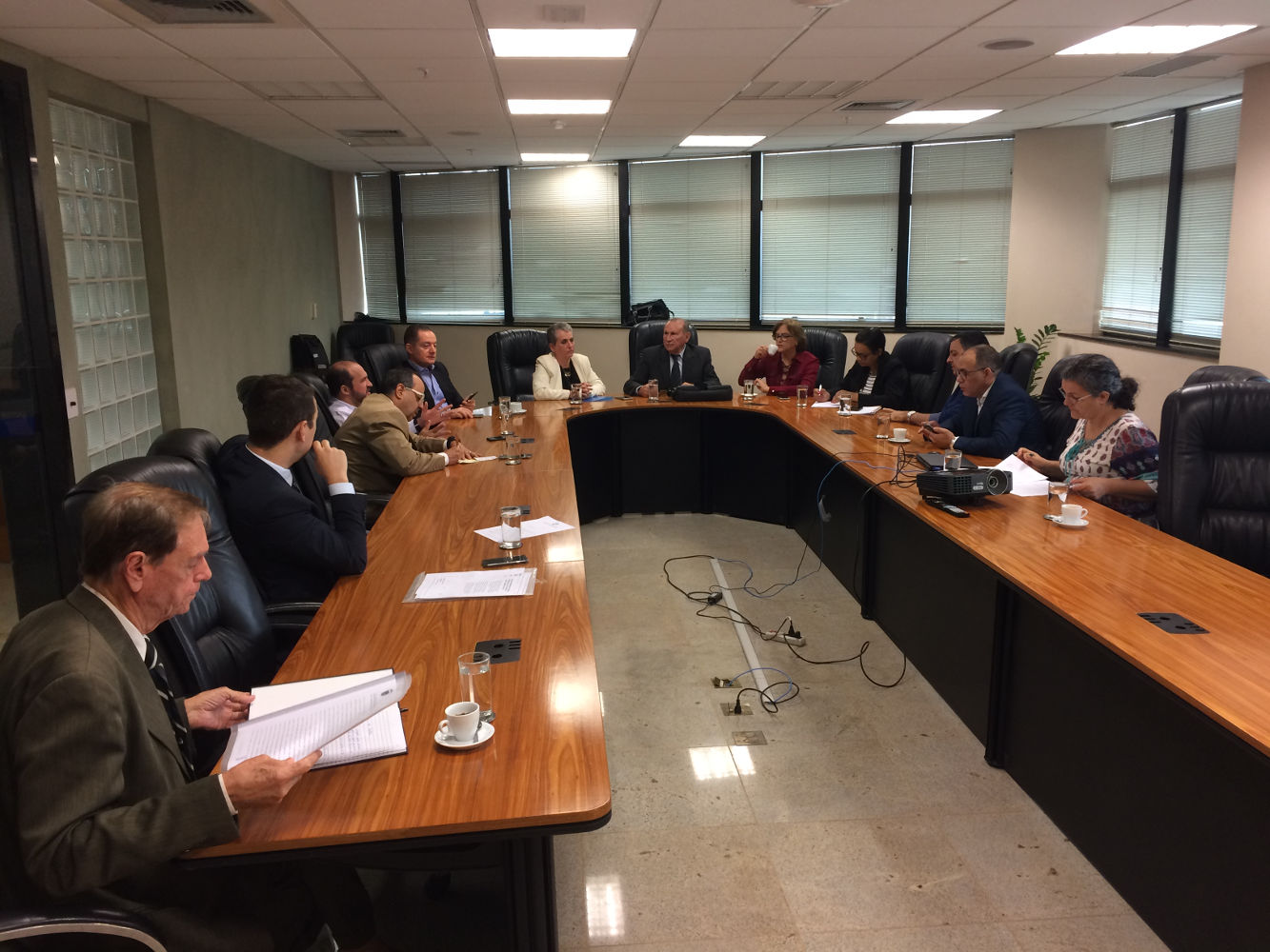 1 Conselheira Nara Costa na foto primeira a direita em reuniao do Conselho Penitenciario de Goias foto Claudio Marques