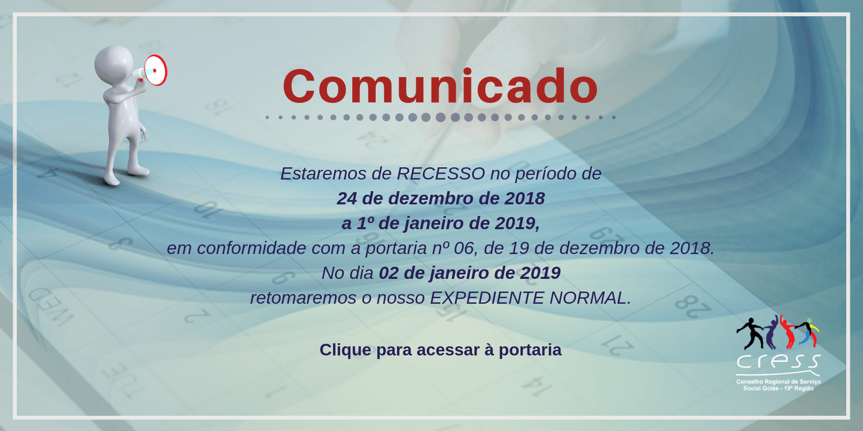 comunicado recesso cress slide1