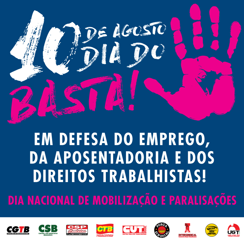 dia do basta 10 08 2018