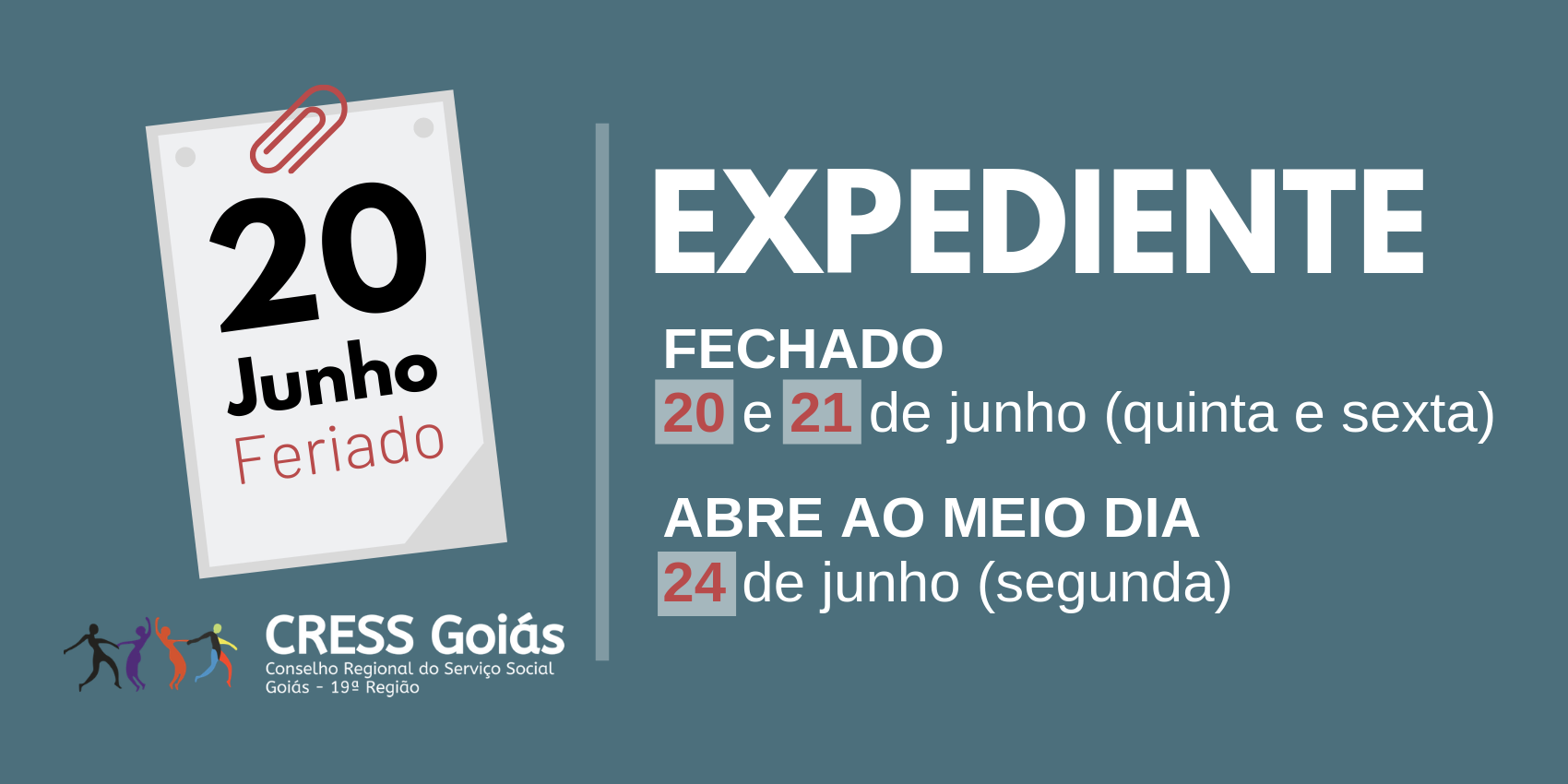 expediente feriado