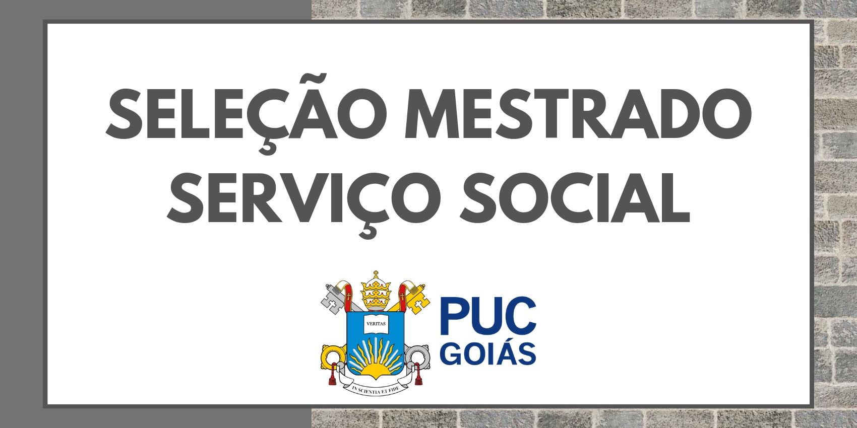 mestrado serviço social