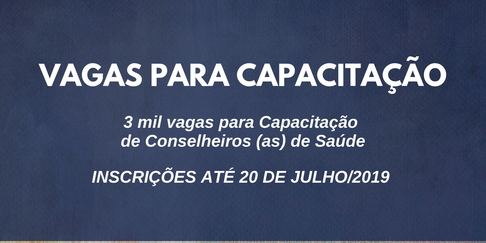 vagas capacitacao