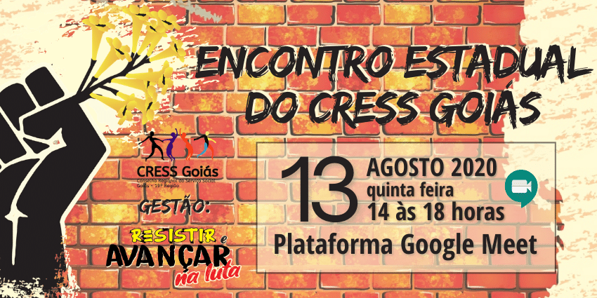 convite encontro estadual do cress 