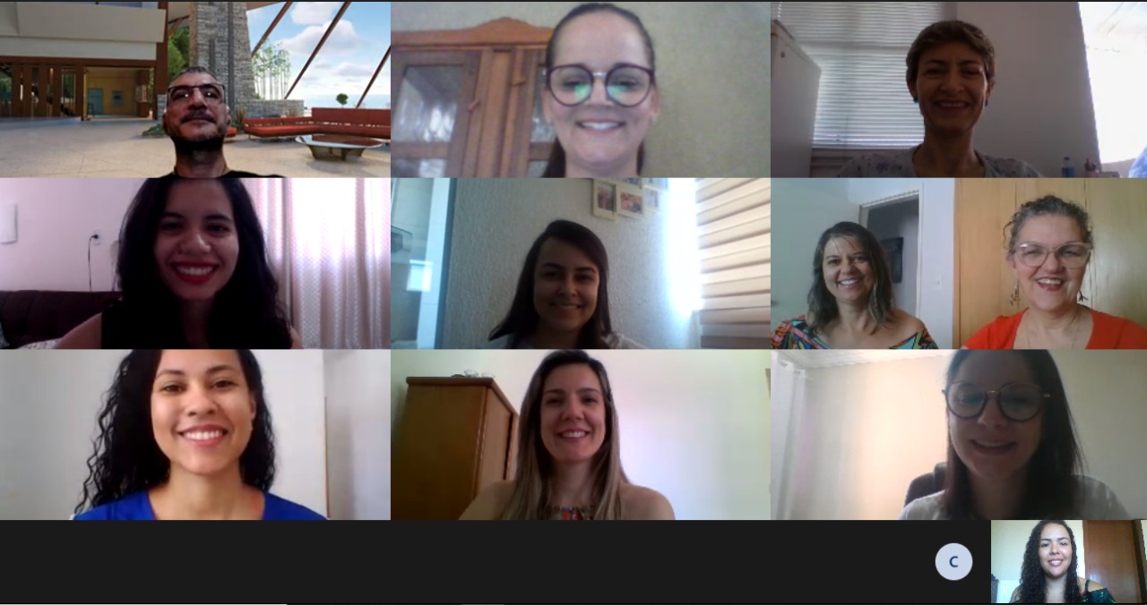 equipe do cress nara costa no curso de capaciatacao da implanta informatica