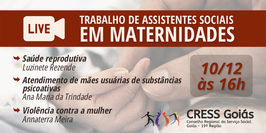 live trab ass sociais em maternidades site