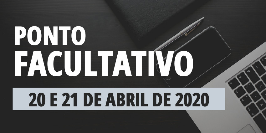 ponto facultativo abril 2020