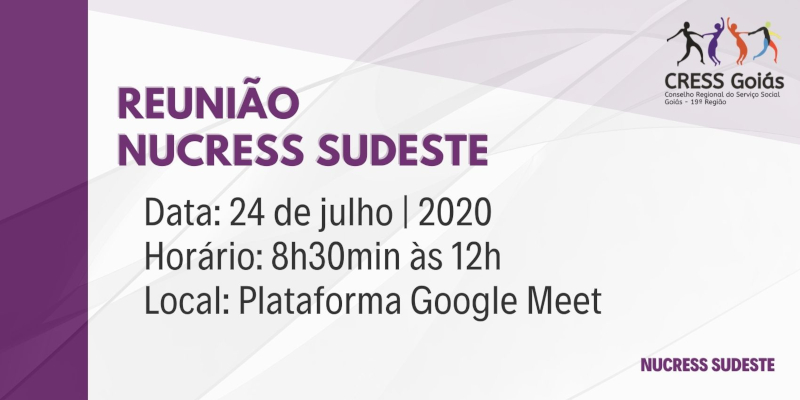 reuniao nucress sudeste julho 2020