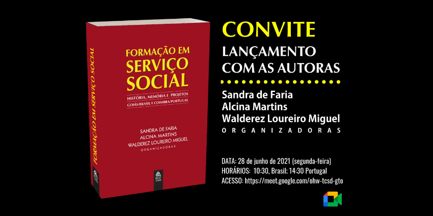 CRESS Goiás prestigia lançamento de livro sobre luso brasileiro sobre formação em Serviço Social 