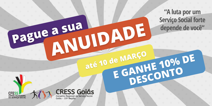 anuidade março 2021