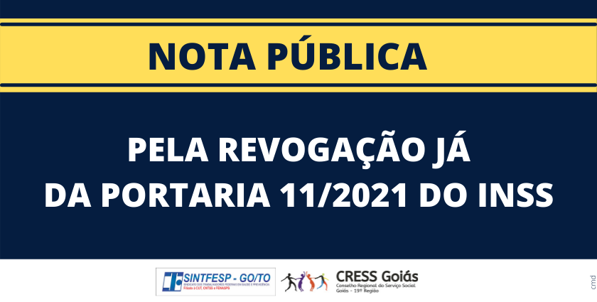 nota publica revogacao portaria 11 2021 site