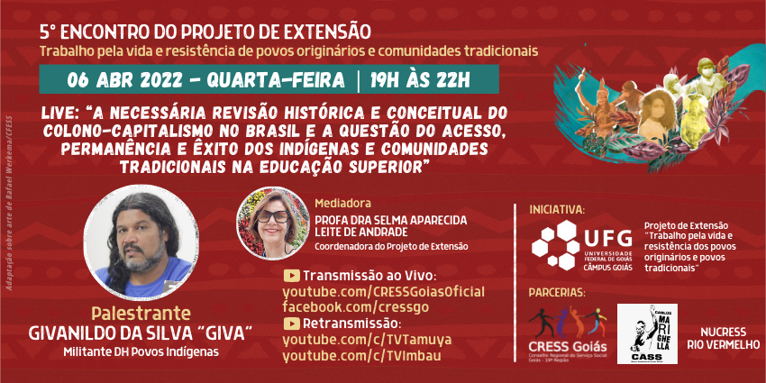 5º encontro do projeto de extensão 06 de abril cressgoias