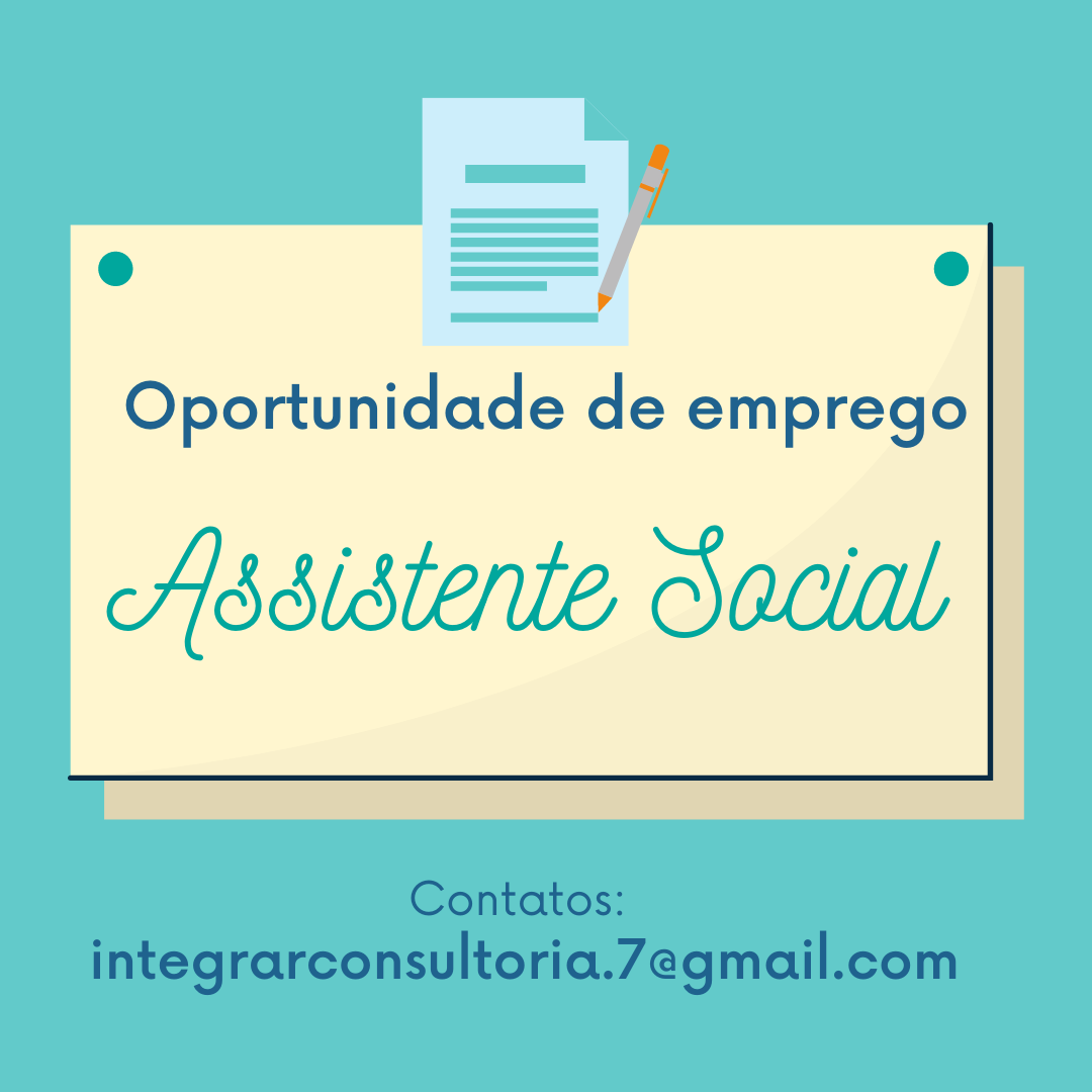 redes vaga para assistente social31M 3