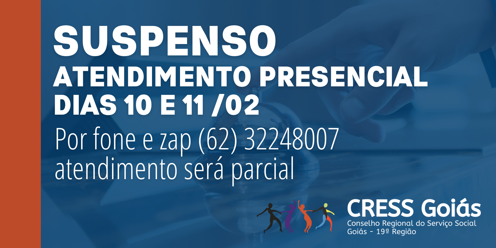 suspenso atendimento presencial