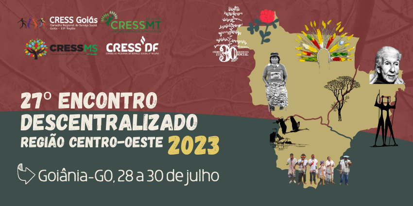 27 encontro descentralizado regiao centro oeste 2023 cress goias