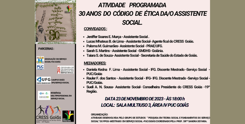 site 30 anos código ética assistente social