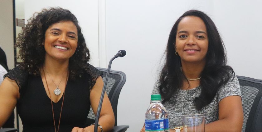 Foto 2 Sueli Almeida e Adelaine da Silva Santos representam o CRESS Goiás no Conselho Penitenciário de Goiás
