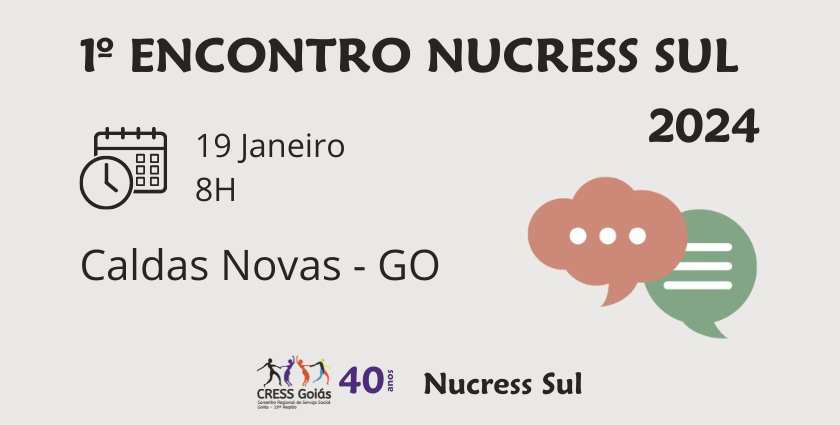 SITE 1º ENCONTRO NUCRESS SUL