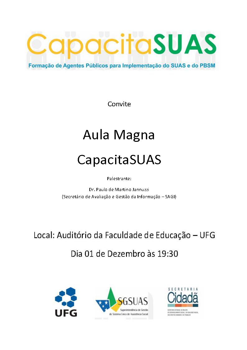 Convite CapacitaSUAS