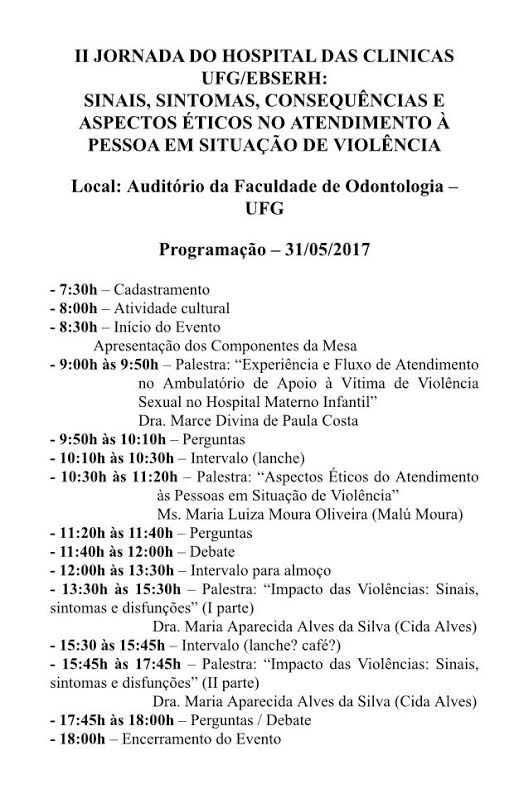 programa 2 jornada hc