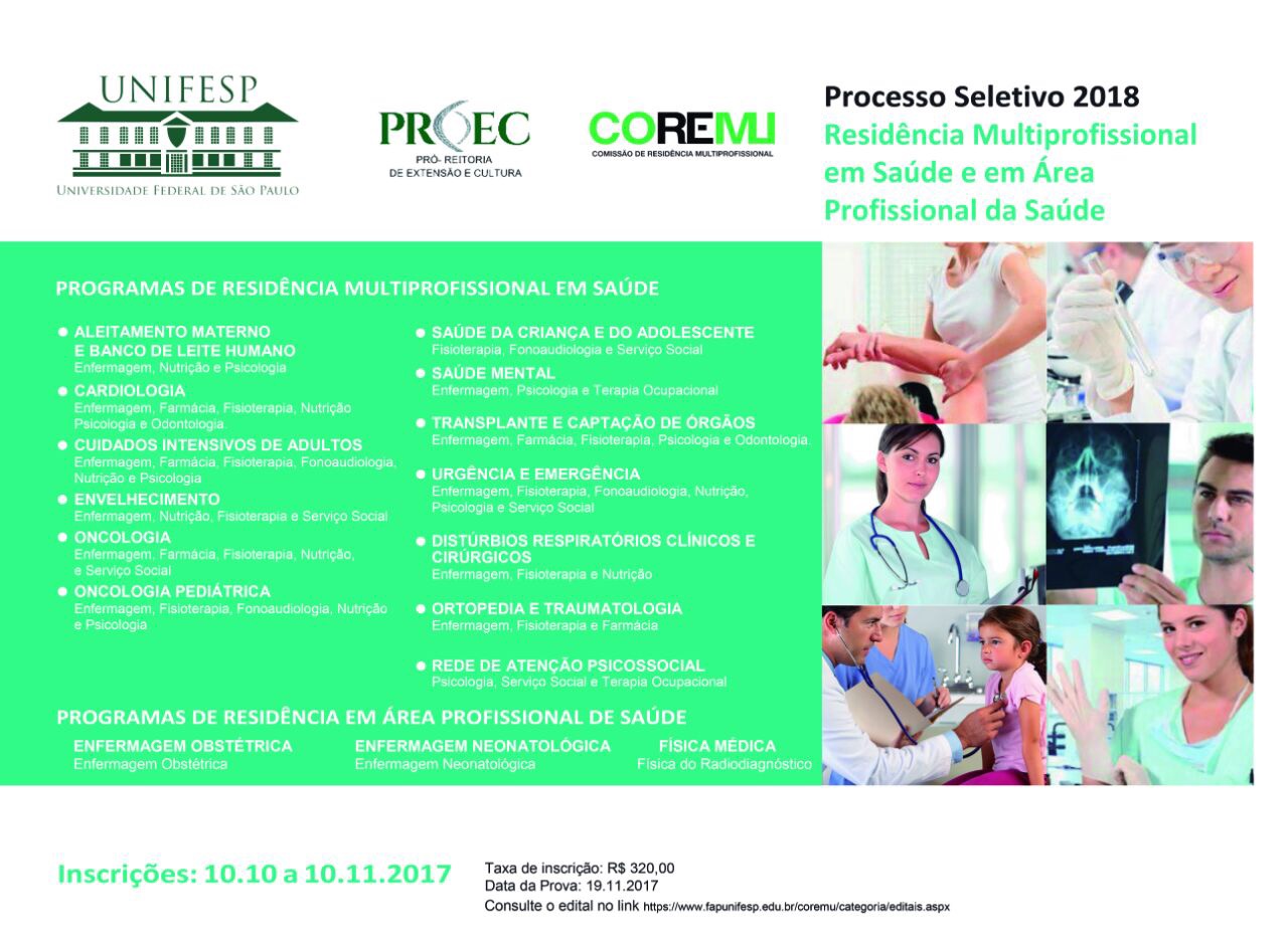 residencia unifesp
